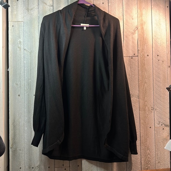 Ella moss size XS  black flowy elegant cardigan. NO FLAWS - Picture 1 of 4